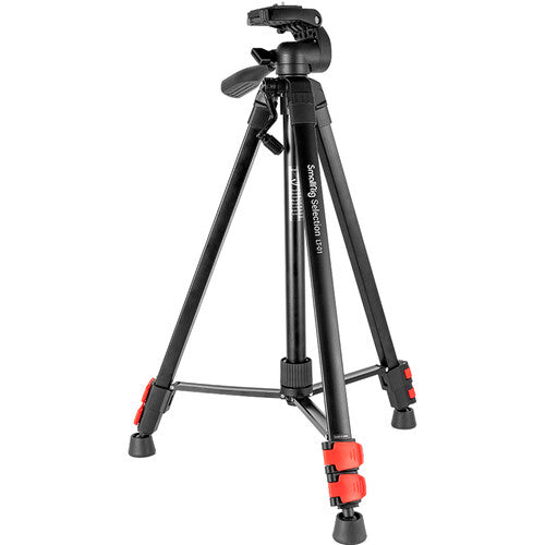 SmallRig 3253 Selection Lightweight AluminumTripod with Smartphone Holder and Bluetooth Trigger LT-01