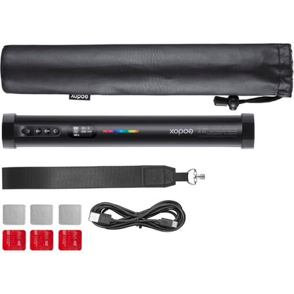 Godox TL30 2700K-6300K RGB LED TUBE Light with Bluetooth control and Smartphone App Support for Photography and Studio Equipment