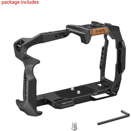 [CLEARANCE] SmallRig 3270 Full Cage for Black Magic Pocket Cinema Camera 6K Pro with NATO Rail and ARRI-Style Mounts