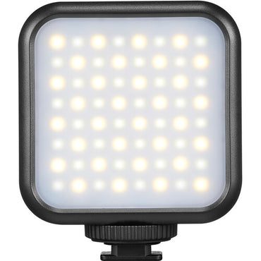 [CLEARANCE] Godox LED6Bi Litemons Bi-Color Pocket Sized LED Video Light (3200 to 6500K) 1800mAh Lithium Battery
