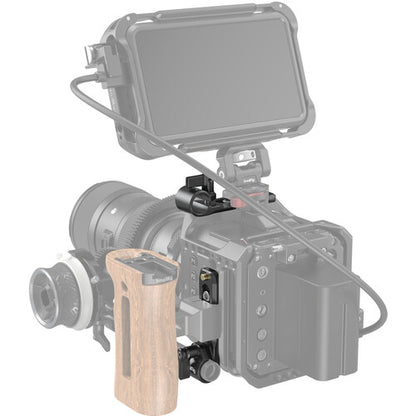 SmallRig 15mm Single Aluminum Rod Clamp with Integrated NATO Rail | Model - 3011
