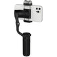 Hohem iSteady V2 AI Sensor Smartphone Gimbal with Built-In LED Light (Black, White)