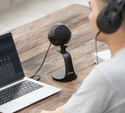 [CLEARANCE] Boya BY-PM300 Desktop USB Microphone for Smartphones, Windows and Mac
