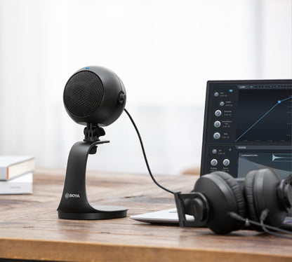 [CLEARANCE] Boya BY-PM300 Desktop USB Microphone for Smartphones, Windows and Mac