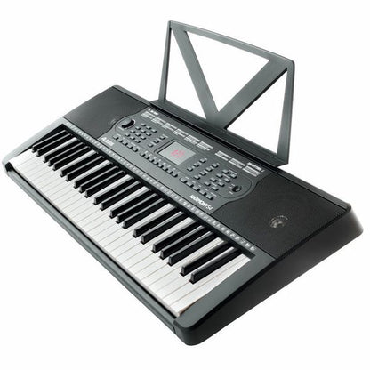 Alesis Harmony 54 Electronic Digital 54 Key Keyboard with Synth Action Built-In Speakers 3.5mm Audio Input / Output and 300 Sound Presets (Microphone Included)