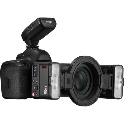 [CLEARANCE] Godox MF12 Macro Flash 2-Light with Adapter Rings and Mounting Ring Kit