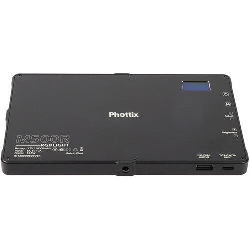 Phottix PH81438 M500R RGB for Photoshoots, Livestream, Photography, Video Shoot