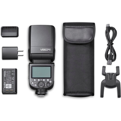 Godox VING V860III-F TTL Li-Ion Flash Kit with X Wireless Radio System and Master/Slave Support for Fuji Fujifilm DSLR and Mirrorless Cameras