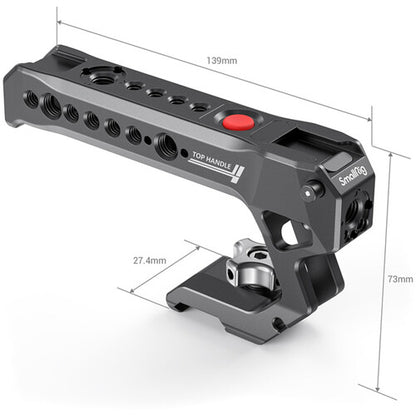SmallRig NATO Top Handle with Record Start/Stop Remote Trigger Panasonic, Fujifilm and Sony Camera 3322