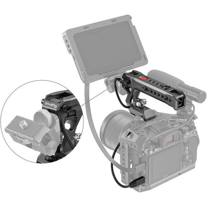 SmallRig NATO Top Handle with Record Start/Stop Remote Trigger Panasonic, Fujifilm and Sony Camera 3322