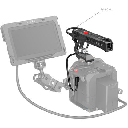 SmallRig NATO Top Handle with Record Start/Stop Remote Trigger Panasonic, Fujifilm and Sony Camera 3322