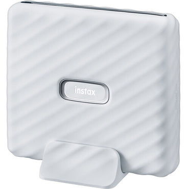 Fujifilm Instax Link Wide Smartphone Printer with Bluetooth 4.2 Connectivity (Mocha Gray, Ash White)