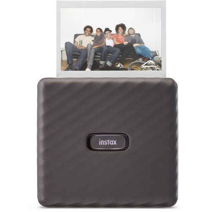 Fujifilm Instax Link Wide Smartphone Printer with Bluetooth 4.2 Connectivity (Mocha Gray, Ash White)