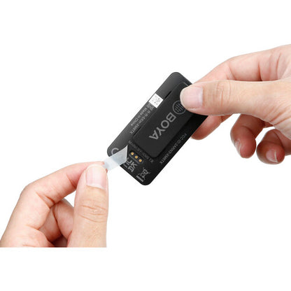 Boya by-XM6 S2 2.4GHz Dual Wireless Lavalier Microphone System Kit with up to 7hours Runtime and 100m Operating Range for Live, YouTube, Vlogging and Interview