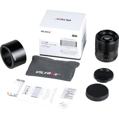 Viltrox 56mm f/1.4 Auto Focus Portrait Prime Lens for Sony E Mirrorless Cameras for Professional Photography and Videography