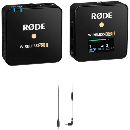RODE Wireless GO II Single Compact Digital Wireless Microphone 
