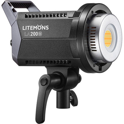 Godox Litemons LA200R K1 RGB 220W LED Video Light Bowens S Type Reflector Mount, 1800-10000K CCT with Dimming Wireless Control, Onboard and Mobile App Controls, 14 Light Effect Presets, Max 30m Bluetooth Control for Studio Lighting and Equipment
