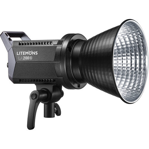 Godox Litemons LA200Bi Bi-color LED Light 2800-6500K with Dimming Wireless Control, Bowens S Type Reflector Mount
