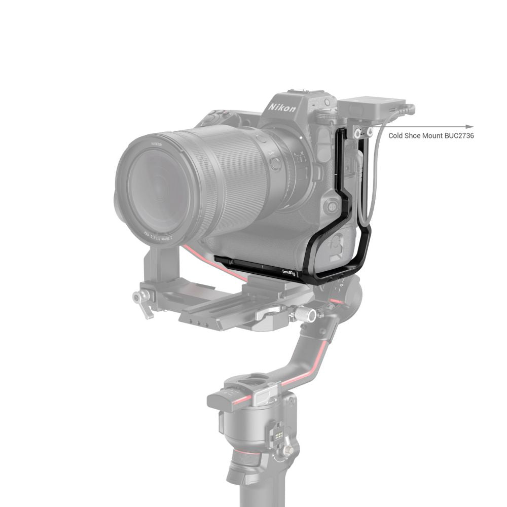 SmallRig L-Bracket with Arca Compatible Base and Extendable Side Plates and Quick Switch for Nikon Z9 (Z-9) Mirrorless Camera | 3714