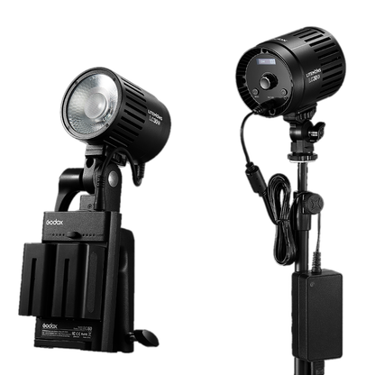 [CLEARANCE] Godox LC30 Litemons LED Tabletop Studio Light Kit with 8 Light Effects, 5600K for Vlogging and Videography (Daylight) | LC30D-K1 LC30D K2
