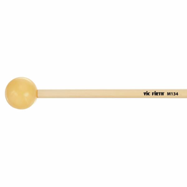 Vic Firth M134 Medium Hard Orchestral Urethane Percussion Keyboard Mallets for Xylophone and Bells