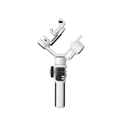 [CLEARANCE] Zhiyun Smooth 5S Standard Smartphone 3-Axis Gimbal Stabilizer Kit with Built-in LED Fill Light, Detachable Tripod, Landscape and Portrait Shooting Mode, USB-C PD Fast Charging for iPhone & Android Smartphones (Grey)