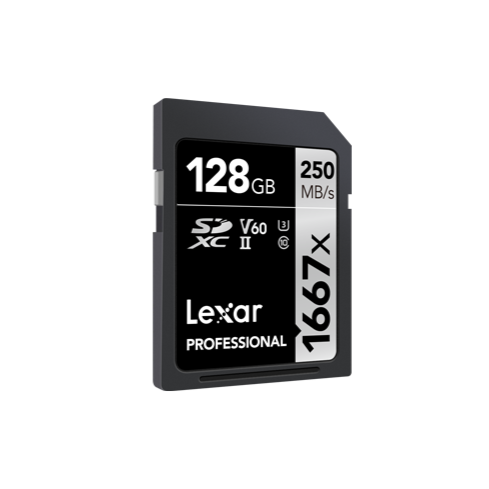 Lexar LSD128CB1667 Professional 1667x UHS-II SDXC 128GB Memory Card