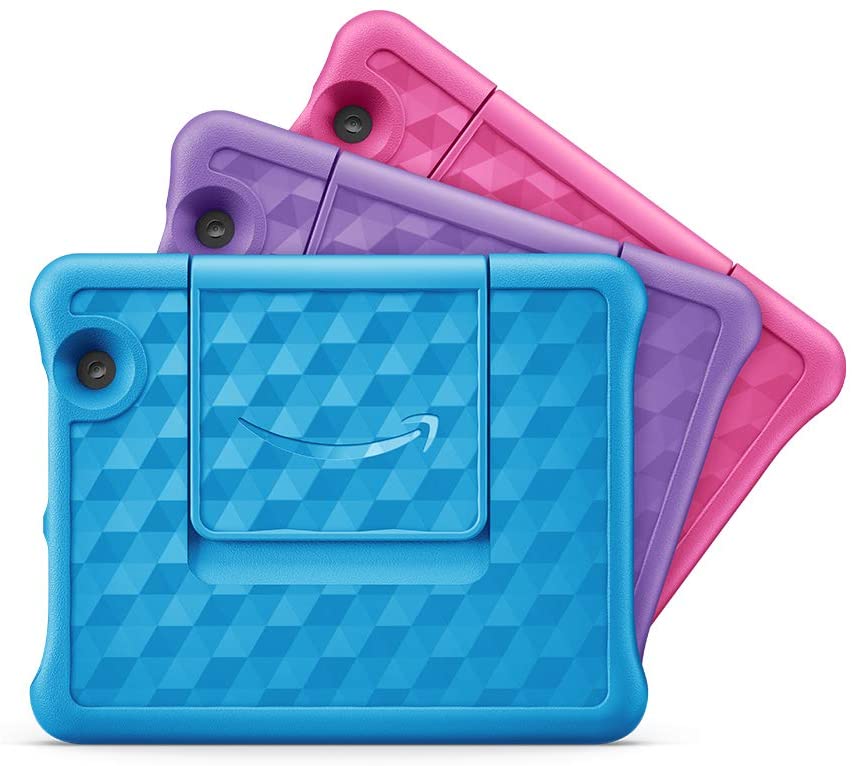 Amazon HD 8 10TH Generations Kids Edition Tablet 1080p Full HD Display, 32GB, (Blue, Purple, Pink)