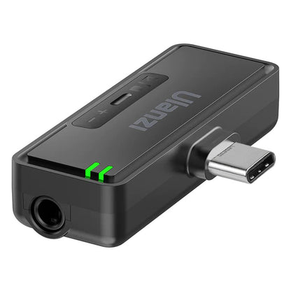 [CLEARANCE] Ulanzi UW-MIC 2.4GHz Wireless 1000mAh Lavalier Lapel Microphone System with Lightning Connector with Charging Case, LED Indicators, 100m Transmission Distance and  Noise Reduction Function Plug & Play for Mobile Phones and Devices
