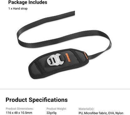 SmallRig PAC2456 12MM Width Universal Hand Strap for Cameras