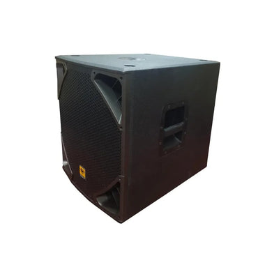 KEVLER KRX-615SA 15" 600W Powered Active Subwoofer Bass Speakers (PAIR) with Built-In Class D Amplifier, XLR and 6.5mm TRS AUX Line In and Vertical Pole Mounting Port