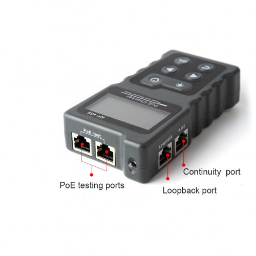 NOYAFA NF-488 Network Tester Poe Checker Test Power Over The Ethernet Cat5 Cat6 Lan Tester Network Tools