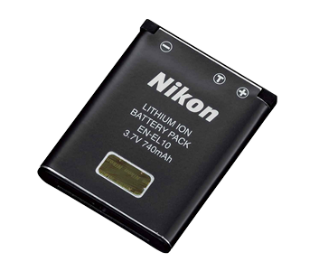Pxel Nikon EN-EL10 Replacement Class A 3.7v 740mAh Lithium-Ion Battery for Nikon Coolpix S210, S200, S500, S510S, S700S, and S3000 Digital Cameras