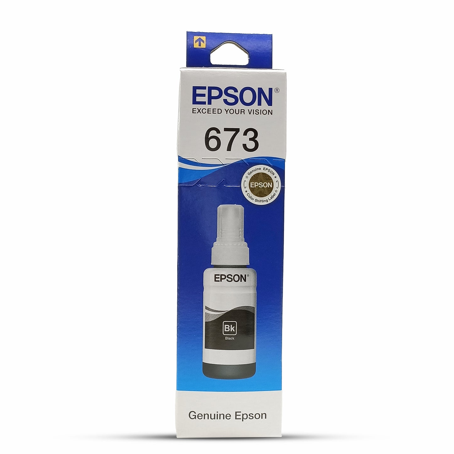 Epson 673 Ink Refill Bottle (70mL) for Printer EcoTank L800 / L805 / L810 / L1800 (Black, Cyan, Magenta, Yellow, Light Cyan, Light Magenta)