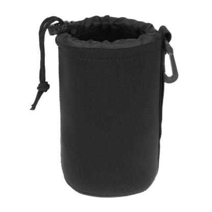 Pxel Neoprene Waterproof Soft Camera Lens Pouch Storage Bag Black