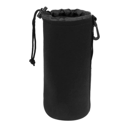 Pxel Neoprene Waterproof Soft Camera Lens Pouch Storage Bag Black