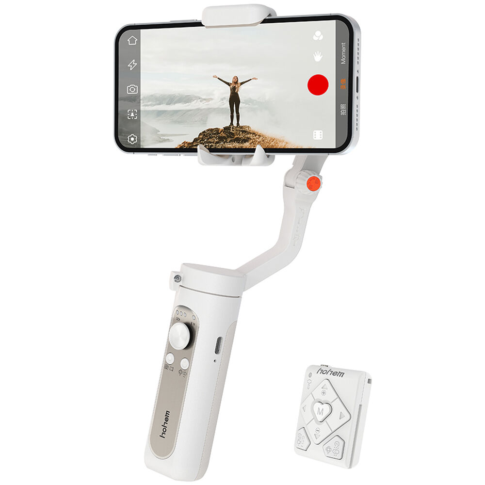 Hohem iSteady X2 3-Axis Smartphone Gimbal Stabilizer 10h Runtime with Wireless Remote Face and Object Tracking