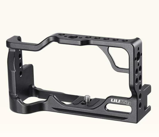 UURig by Ulanzi C-M6 Camera Cage for Canon M6 II Mark 2 M62 Vlog Housing Cage Handle Video Rig With Cold Shoe Mount 1/4'' 3/8''