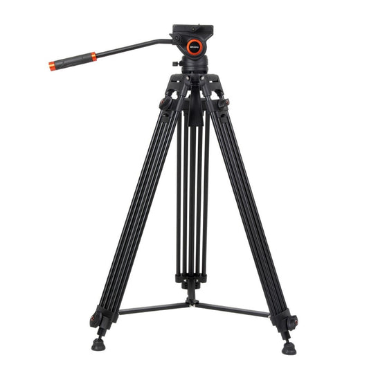 Triopo DV-965 Professional Video Camera Tripod with 15kg Load Capacity, 360 Degree Panoramic Shooting, Multiple Mode Switching for Film & Television