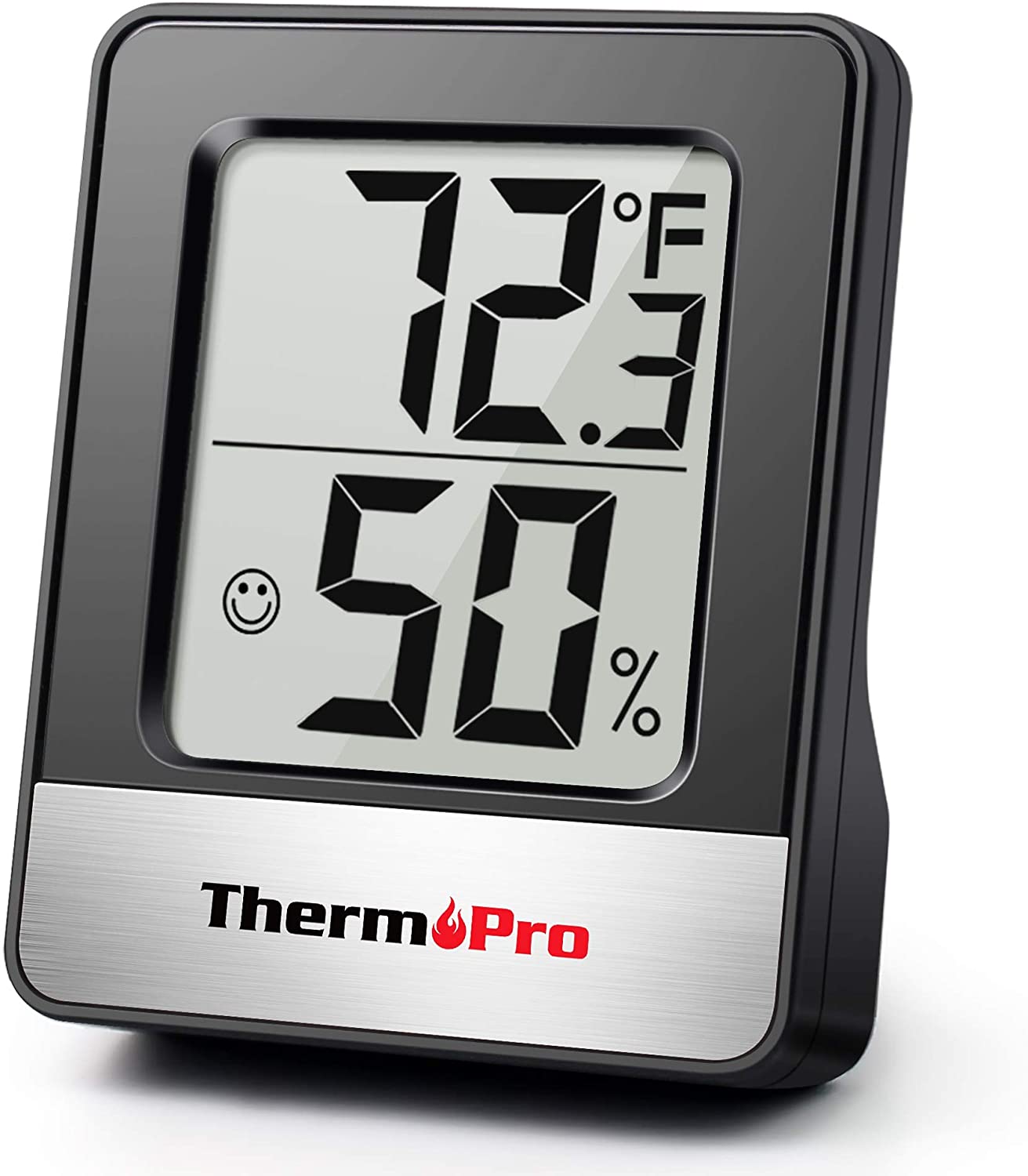 ThermoPro  TP-49-B TP49B Mni Hygrometer Thermometer with Large Digital View