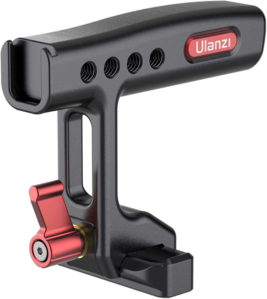 UUrig R084 1/4" Camera Top Handle with NATO Rail, Mini Quick Release Camera Grip