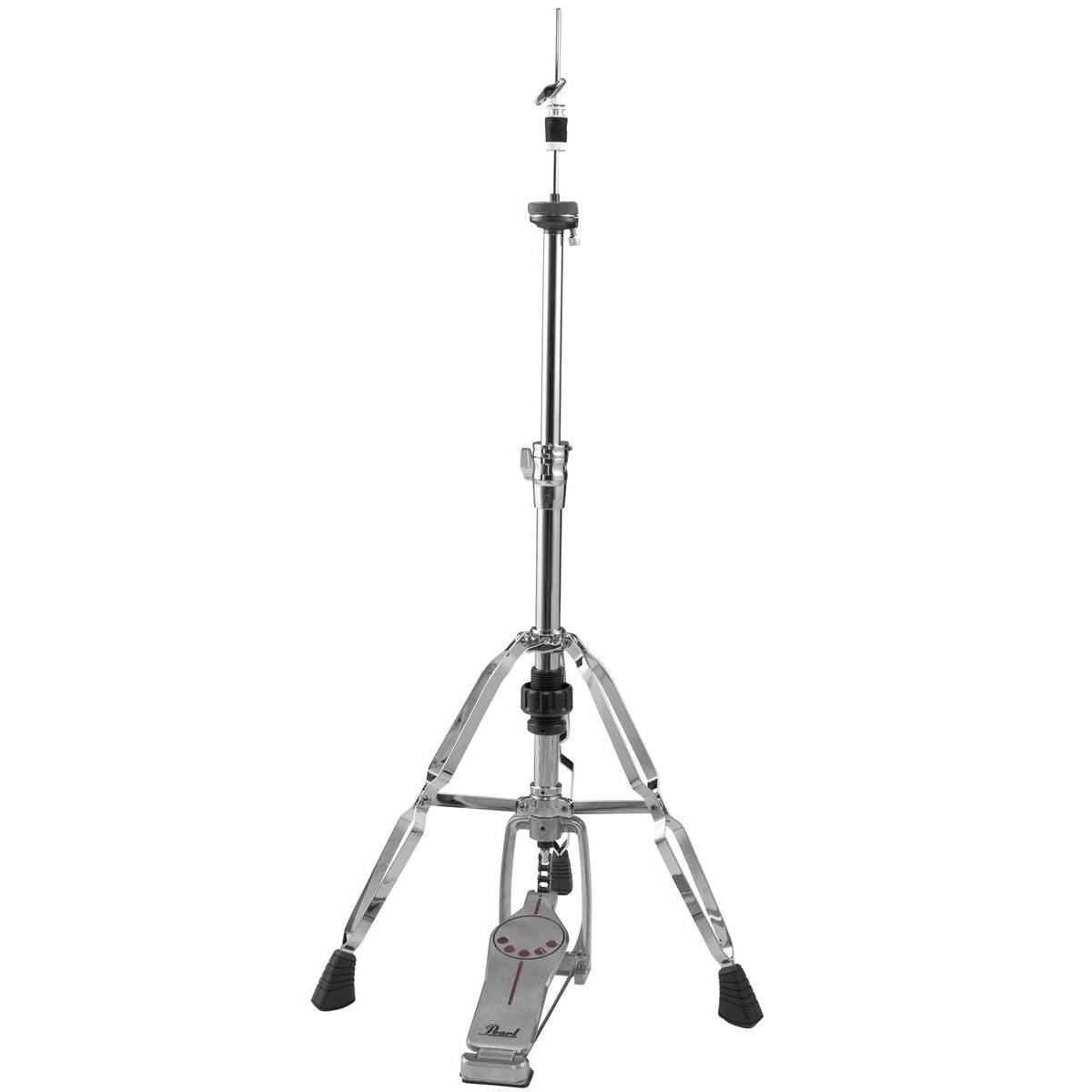 Pearl H830 Longboard Hi-Hat Cymbal Stand Double Braced Lightweight with Clutch Chain Drive Swiveling Legs