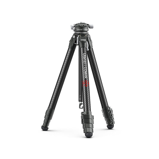 Ulanzi Zero-Y Lightweight Carbon Fiber 5-Section Travel Tripod with 5kg Payload, Panoramic Ballhead, & Foot Switch Lock | 3028