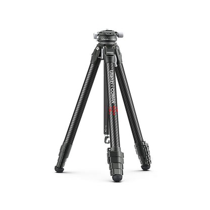 [CLEARANCE] Ulanzi Zero-Y Lightweight Carbon Fiber 5-Section Travel Tripod with 5kg Payload, Panoramic Ballhead, & Foot Switch Lock | 3028