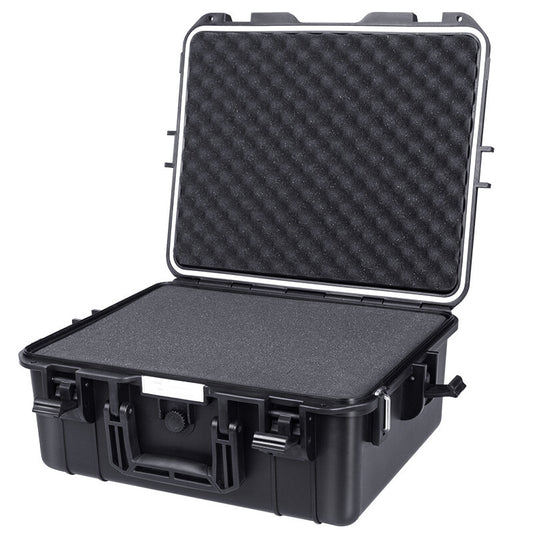Eirmai R200 Shockproof Waterproof Camera Suitcase Storage Box Hard Case with Customized Foam and Safety Buckles (Large)