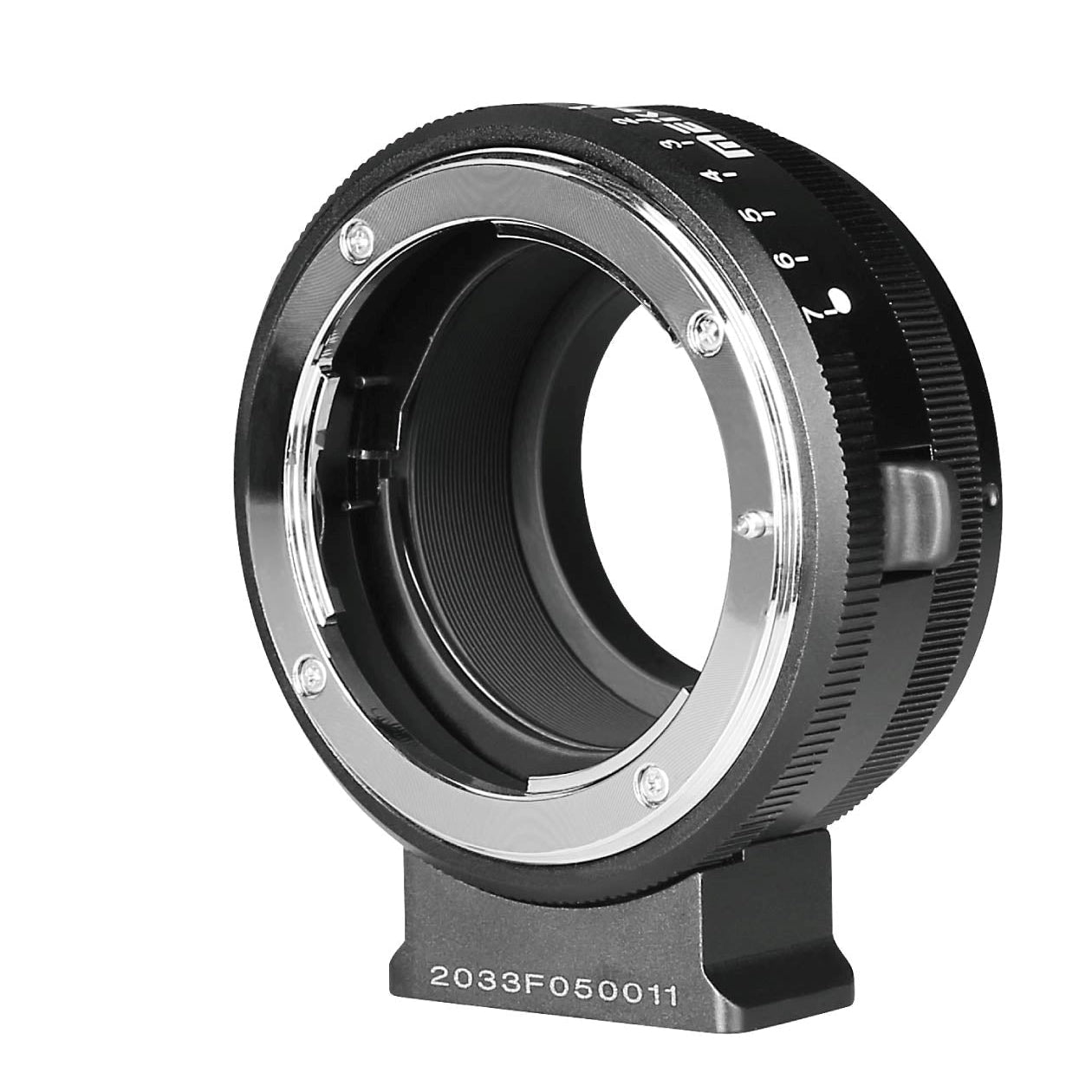Meike MK-NF-P Adapter for Nikon F-mount Lens to M43-Mount Mirroless Camera Panasonic Olympus like E-PL5 E-PL6 E-PL7 GM5 GX1 GX7 G3