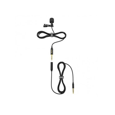 [CLEARANCE] Fifine C2 Cardioid Condenser Clip-on Lavalier Lapel Microphone with 3.5mm Audio Connector Plug & Play for Phone, Camera, Vlogging and Podcasts