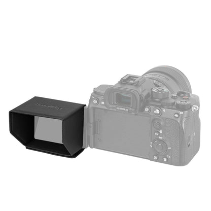 SmallRig Sunhood for Sony Alpha 7S III/Alpha 7C/ZV-1/ZV-E10/FX3 Mirrorless Camera LCD hood with Raised Internal Edges Slide-in Mounting 3206