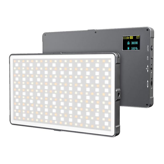 Vijim by Ulanzi Full Color RGB Panel Fill Light with Powerbank Function, Multicolor Functions and 3200-5600K Color Adjustment VL276