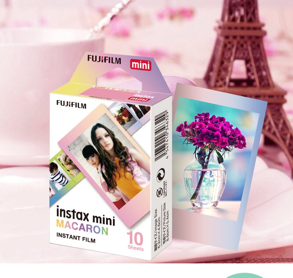 Fujifilm Instax Macaron 10 Sheets Film for Fujifilm Instax Mini Cameras